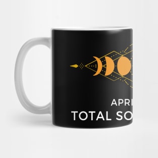 SOLAR ECLIPSE APRIL 8, 2024 NICKLACE Mug